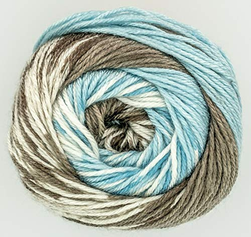 King Cole Fjord DK - Fair Isle Effect Knitting Yarn (4555 Etne)