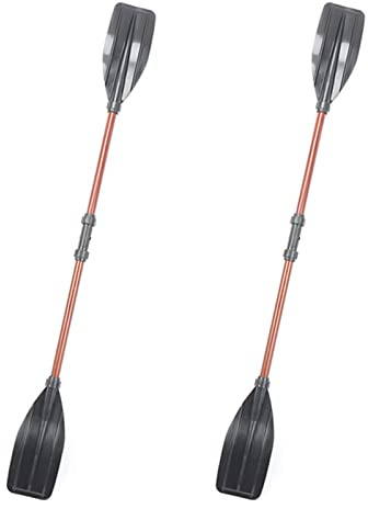 1 Pair Double Paddle Kayak Paddle, Canoe Paddle, Aluminium SupDouble Paddle, Super Light, Separable Double Paddle, Kayak Paddle, Canoe Paddle, for Dinghy, Canadian, Boat, Rowing Boat