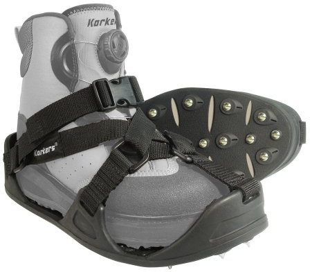 Korkers RockTrax Plus Cleated Overshoe, Large