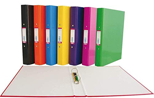 Pack of 4 Large A4 2 Ring Binder (Extra Thick Folder Assorted)