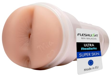Fleshlight Mia Malkova Boss Level Male Sex Toys for Men - The Premium Original Male Masturbator Sex Toys for Men with Our Fleshlight SuperSkin Pocket Pussy Technology