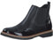 s.Oliver Damen Chelsea Boots mit Reißverschluss Elegant, Schwarz (Black Comb.), 36 EU