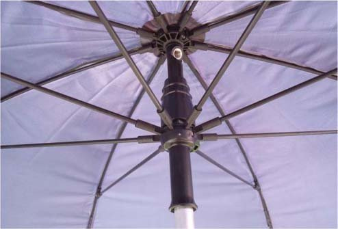NUFISH Nu Lite 50in Lightweight Fibreglass Umbrella - NFU031