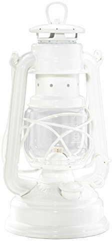 Feuerhand Baby Special 276 verzinkt Petroleumlampe Sturmlaterne/weiß/RAL 9010 / NEU