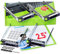 WORKDONE 4er Pack - 2,5-Zoll Hard Drive Caddy Tray - kompatibel für Dell PowerEdge Server und XC-Serie - 14th Gen R440 R640 R740 R740xd R840 R940 R6415 R7425 - DXD9H SSD SAS Gehäuseträger