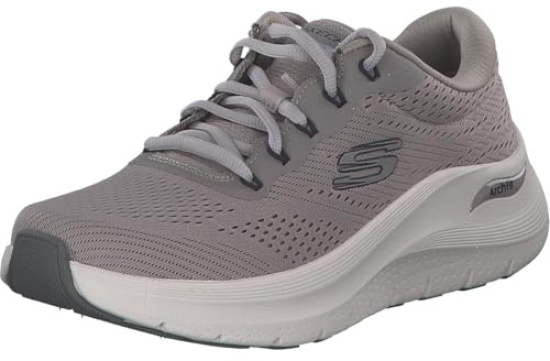 Skechers Arch Fit 2.0, Sport Uomo, Taupe Mesh/Synthetic, 45 EU