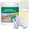 Qiveaory 500G/18Fl.oz Liquide Étanchéité Transparent Scellant Invisible Imperméable Brosse Gants de Travail,pour la Toiture de la Salle de Bain de la Maison ﻿
