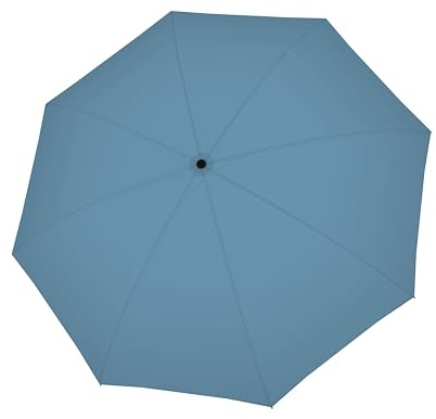 Doppler Protect Duo Regenschirm in Ultra Blue I Stabiler Taschenschirm I Auf- / Zu-Automatik I Leicht zu Öffnen & zu Schließen I Carbonsteel-Technik I Robust & sicher bei Regen & Wind
