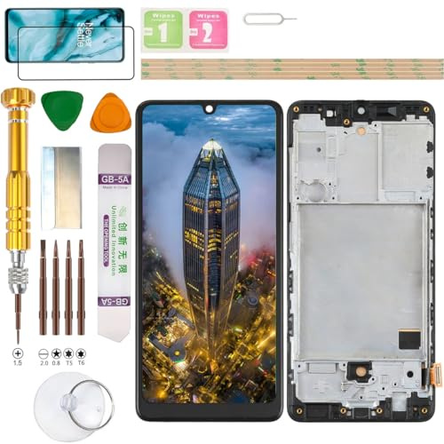 Gadget Troops Kit de repuesto de pantalla LCD (sin huellas dactilares) para Samsung Galaxy A41 SM-A415F/DSN, A415F/DSM, A415F, A415F/DS, SCV48, SC-41A