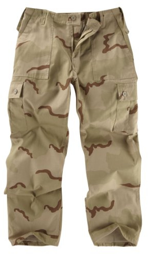 6 Pocket Camouflage Combat Cargo Trousers - USA Three Colour Desert (42)