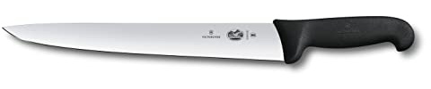 Victorinox Fibrox Kochmesser, Plätzlimesser, Extra Scharfe Klinge, Rostfreier Stahl, Spülmaschinengeeignet, Swissmade