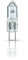 Philips 40981250 Ampoule halogène Lampe à deux broches 7023 100W GY6.35 12V 1CT