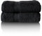 Glart Premium Frottier Handtuch Set, Frotteeserie in 6 Farben und 5 Größen, Farbe: SCHWARZ, 2X Handtücher 50x100 cm
