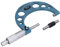 Micrometro Esterno, Micrometro di Spessore Strumento di Misurazione dello Spessore Ad Alta Precisione in Acciaio Inossidabile con Chiave 0,01 Mm (50-75 mm)