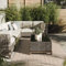 Interiyou Outdoor Teppich Wetterfest Kano - 80x150 cm Creme/Beige - Wasserfest für Balkon, Terrasse, Garten - Outdoorteppich passend auch für Wohnzimmer, Schlafzimmer und Küche - Aussenteppich
