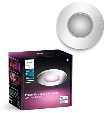 Philips Hue Xamento Recessed Spotlights, Aluminium