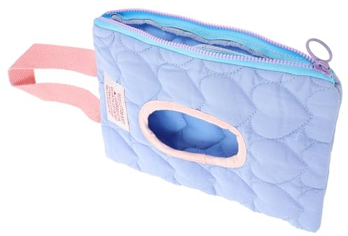 BESTonZON Tragbarer Feuchttuchspender Feuchttücher Aufbewahrungsbeutel Baumwolle Kompakt Für Kinderwagen Und Wickeltasche