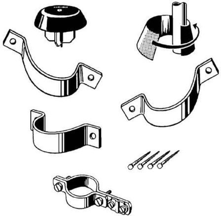 Kathrein ZTZ 60 Mastmontagezubehör 60 mm