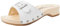 Berkemann Damen Hamburg Pantoletten, Weiß (weiß 100), 41.5 EU