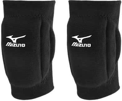 Mizuno T10 Plus Knieschoner, Einheitsgröße, Schwarz