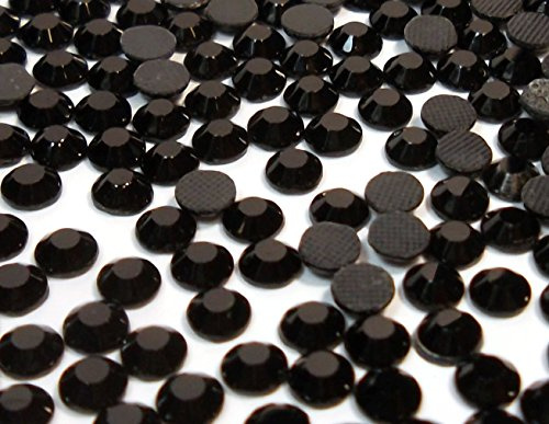 Perlin Hot Fix 4 mm Cristal Parte trasera plana Rhinestones SS16 2880 piezas Hotfix piedras redondas de cristal piedras preciosas 3,4 ~ 4 mm, 3,4mm ~ 4mm, Cristal