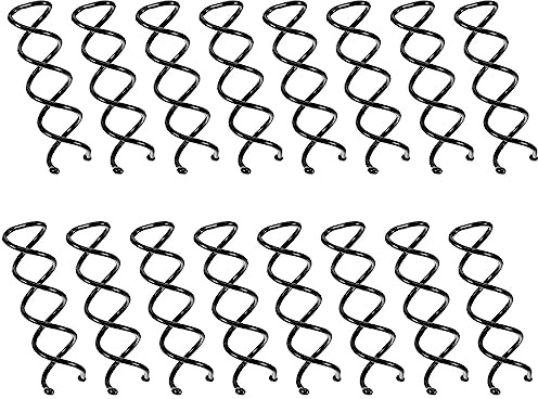 REQAG 16 Pieces Hair Clips Spiral Hair Clips Hair Clip Stick DIY Style