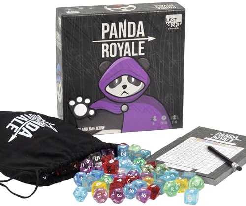 Panda Royale | an Energetic dice Game for 10 Players | Ideal for Family Gatherings