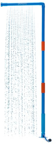 Plum Play Outdoor Garden Water Park Play Accessories (Rain Wall), Blue