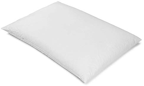 Giraffenland Cuscino con miglio bio 40x60cm, Cuscino per la testa - Cotone spigato bianco, con bucce di miglio bio, + fodera interiore supplementare