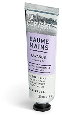 La Corvette, Lavendelblume Handcreme mit Bio-Olivenöl, 30 ml