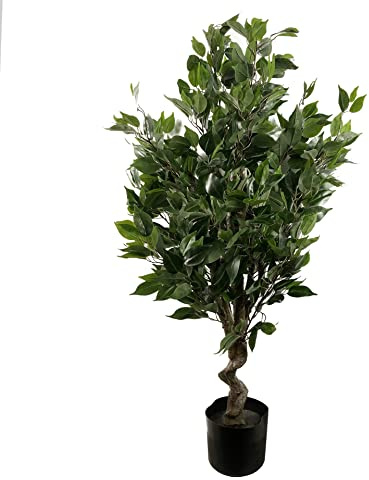 Hoja Árbol Artificial, Evergreen Ficus, 110cm