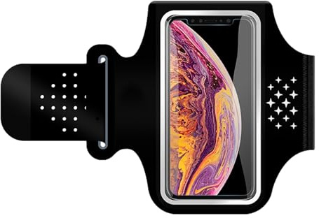Doiyislem Soporte para teléfono Celular con Brazalete, Bolso para Brazo para teléfono | Bolso Reflectante para Correr a Prueba de Sudor | Gym Fitness - Bolsa para móvil, Llavero para Correr