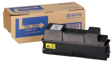 Kyocera TK-350 Original Toner-Kartusche Schwarz 1T02LX0NL0. Kompatibel für FS-3920DN, FS-3040MFP, FS-3140MFP, FS-3040MFP+,FS-3140MFP+, FS-3540MFP, FS-3640MFP, Fast Ethernet (10/100 Mbps)