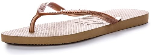 Havaianas Wmns Slim Logo Bronzo Bronzo/39-40