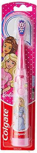 Colgate Kids 3+ Barbie Extra Soft Battery Toothbrush, Style may vary