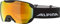 ALPINA PHEOS S Q - Verspiegelte, Kontrastverstärkende & Polarisierte Skibrille Mit 100% UV-Schutz Für Erwachsene, black matt, One Size