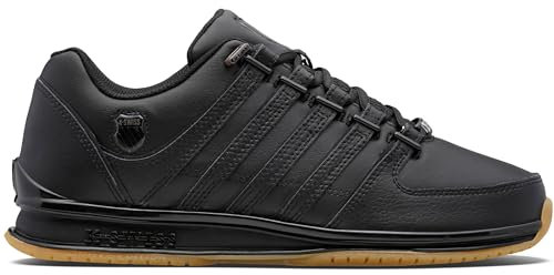 K-Swiss Herren Rinzler Sneaker, Black/Gum, 42 EU