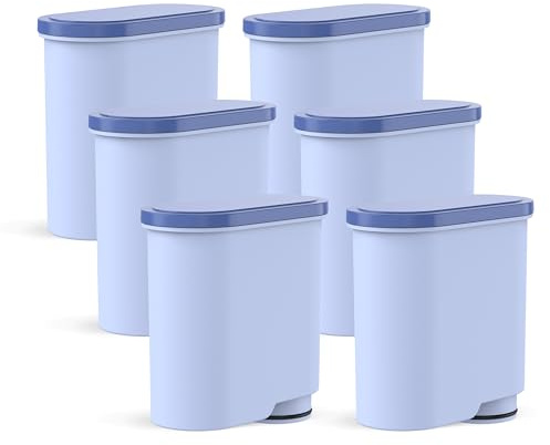 Comedes Filterpatronen für Aqua Clean Kaffeevollautomaten, einsetzbar statt Philips CA6903/10 & CA6903/22 sowie Saeco CA6903/00 & CA6903/01 (6 Stück)