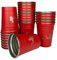 Beerpong DE® Edelstahl Becher Set | 22 Metall Cups, unzerstörbar & wiederverwendbar | 16 oz (~ 0,5 l) | Party Becher für Bierpong, Festival & Camping