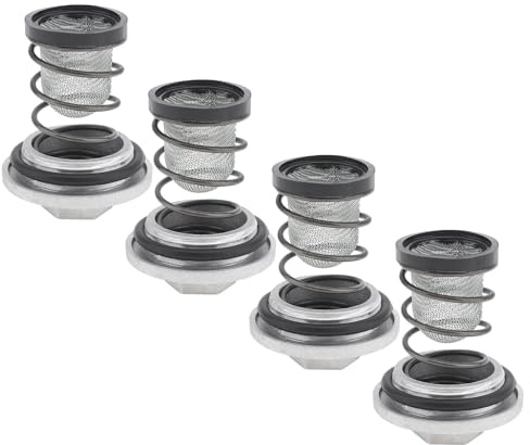 Windance GY6 - Kit di tappi di scarico dell'olio da 50 cc, 125 cc, 150 cc, per motore QMB139 157QMJ scooter ciclomotore con anello di tenuta, molla, filtro olio (4 pezzi)
