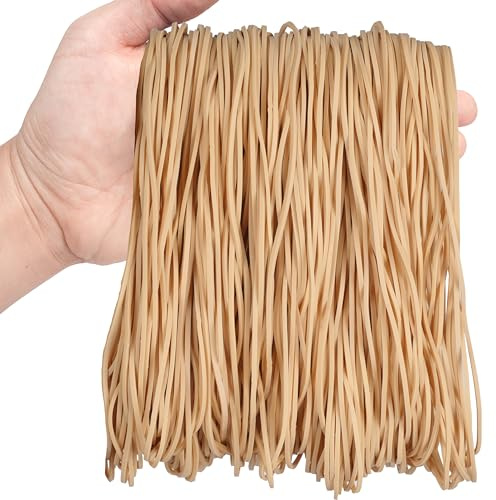 Foshine Rubber Bands Garbage Can Bands Elastic Large Size #117A about 200pcs 0.5bl Trash Can Rubber Bands Elastics Bands 7 inch Assorted Color For Office Supplies Home