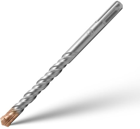 Brocas Hormigon Juego de Brocas SDS Plus 4 Puntas de Metal Duro Pared Cruzadas Broca de Impacto Ideal Para Taladrar en Hormigón Piedra Natural Metal Plástico Granito 12mm x 160mm