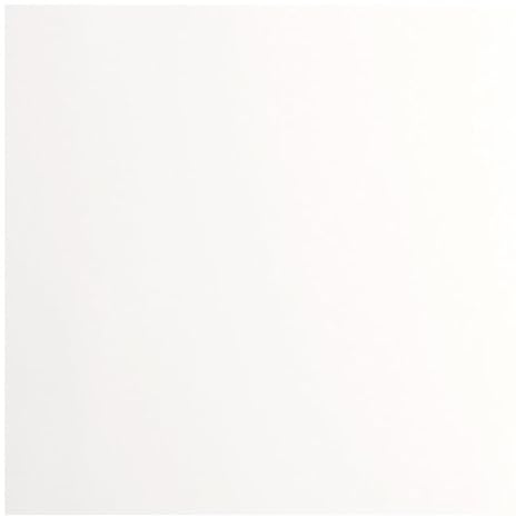 Florence Slät beige kartong – 30,5 x 30,5 cm – elfenben – 20 ark – 216 g/m² – papper för scrapbooking, korttillverkning, perforering och bröllopsannonser