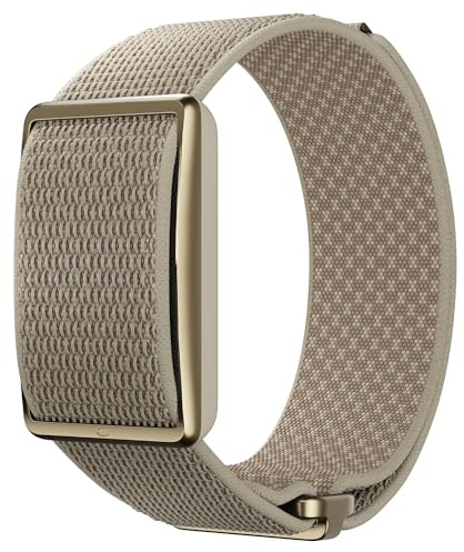 Polar LOOP – Screen-Free Wellness Tracker with 24/7 Heart Rate, Sleep & Activity Tracking, 8-Day Battery, No Subscription, Gold Sand