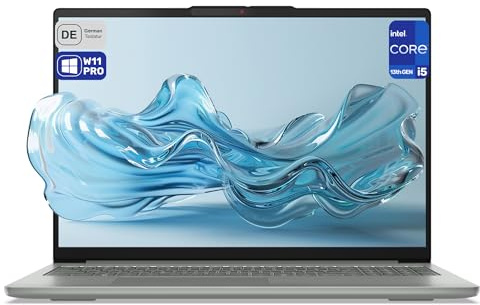 Lenovo IdeaPad Slim 5 Laptop, Intel Core i5-13420H, 32 GB DDR5 RAM, 1 TB PCIe SSD, 16 FHD+ (1920x1200) IPS Display, Intel UHD Graphics, Deutsches Tastatur-Layout, Windows 11 Pro, Luna Grey