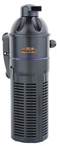 Mauk® Aquarium UVC Strömungspumpe – effektive 6W Pumpe mit 9W UV-C Licht zur Algen- und Keimbekämpfung, verbesserte Wasserqualität für Süß- und Salzwasseraquarien, leise und energiesparend