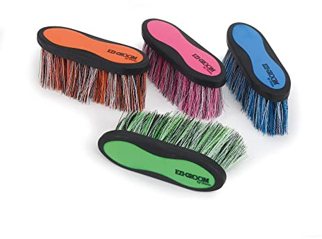 Shires 1490 Ezi-Groom Long Bristle Dandy Brush