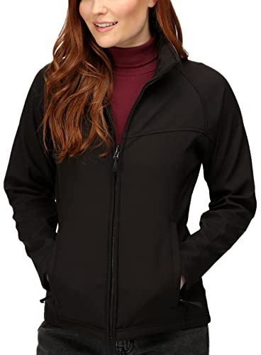 Regatta Chaqueta profesional Uproar Softshell para mujer, color negro