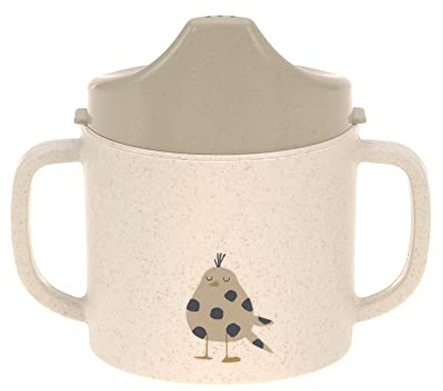 Taza para sorber para niños LÄSSIG con asa y tapa extraíble 150 ml / Sippy Cup royal blue