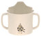 LÄSSIG Kinder Trinklernbecher mit Henkel und abnehmbarem Deckel 150 ml/Sippy Cup Little Mateys royal blue